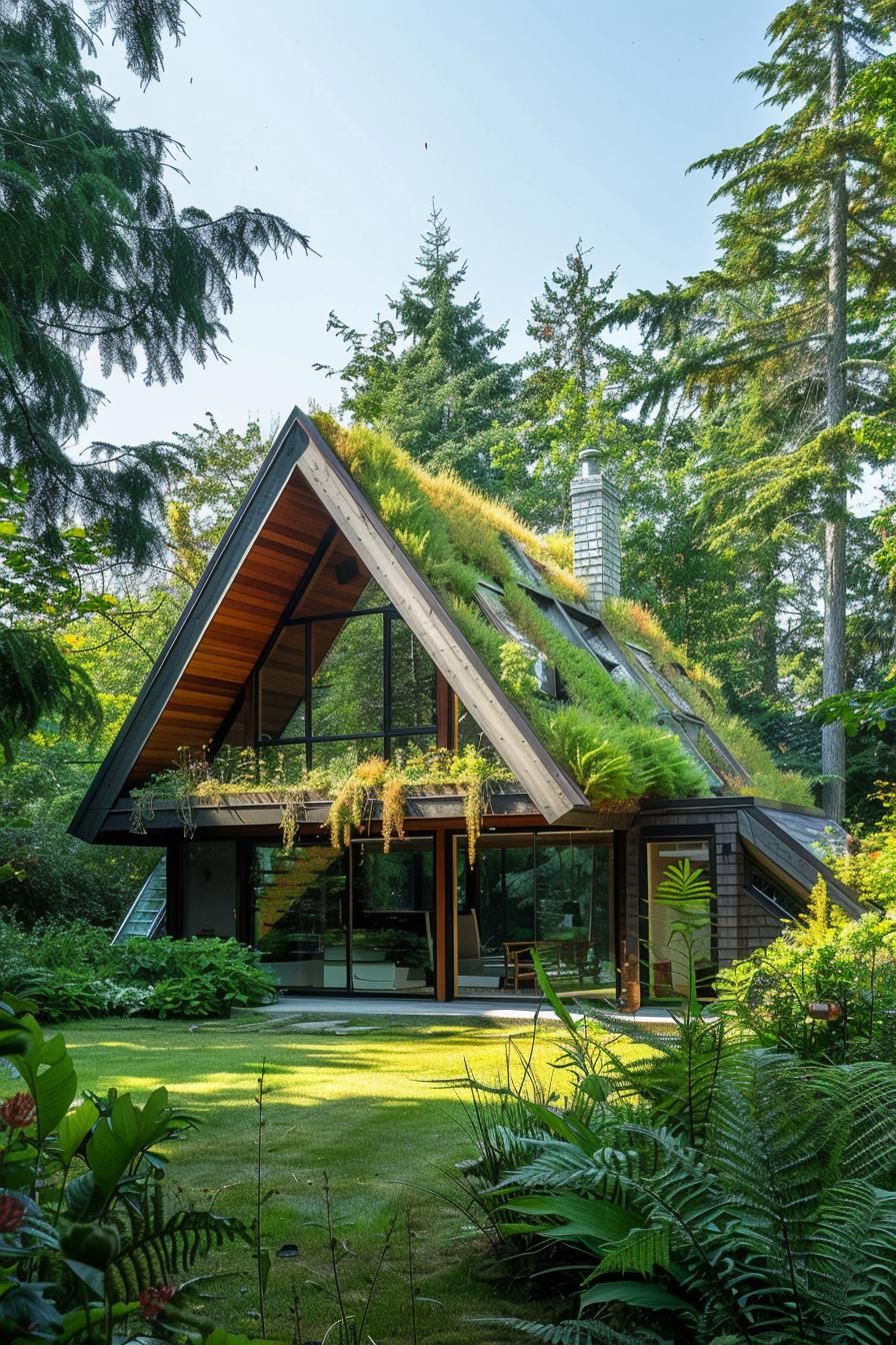 A-frame Topped With a Rooftop Garden - photo 2