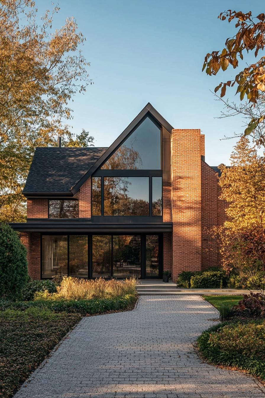 52 Charming Houses with Brick Exterior You Must See - photo 48
