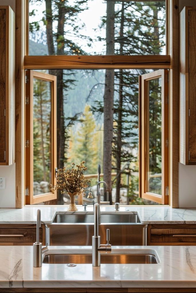 Mountain Views Framed Above the Sink - photo 4