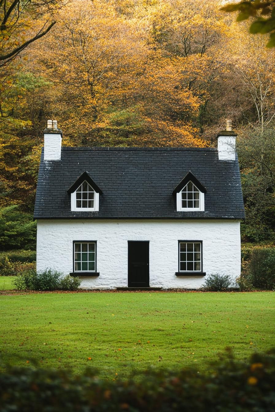 A Small White Cottage