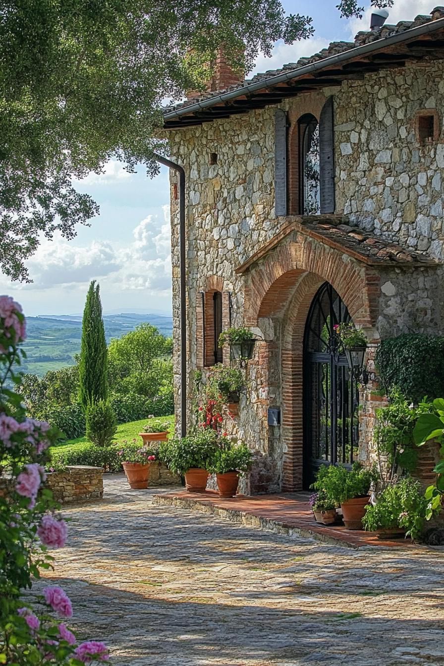 A Rustic Tuscan Home Full of Character