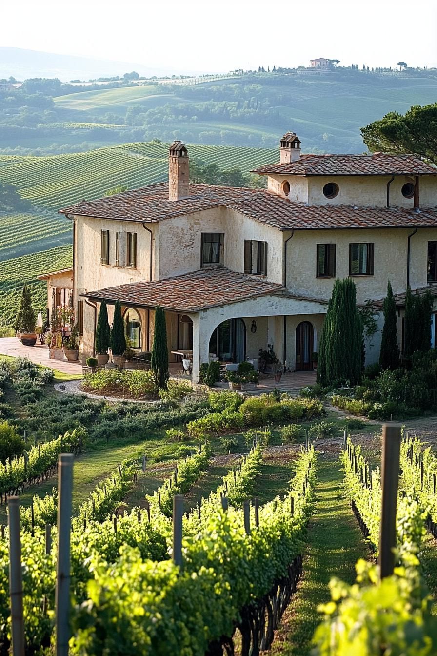 Italian Villa Surrounded by Vineyards - photo 2