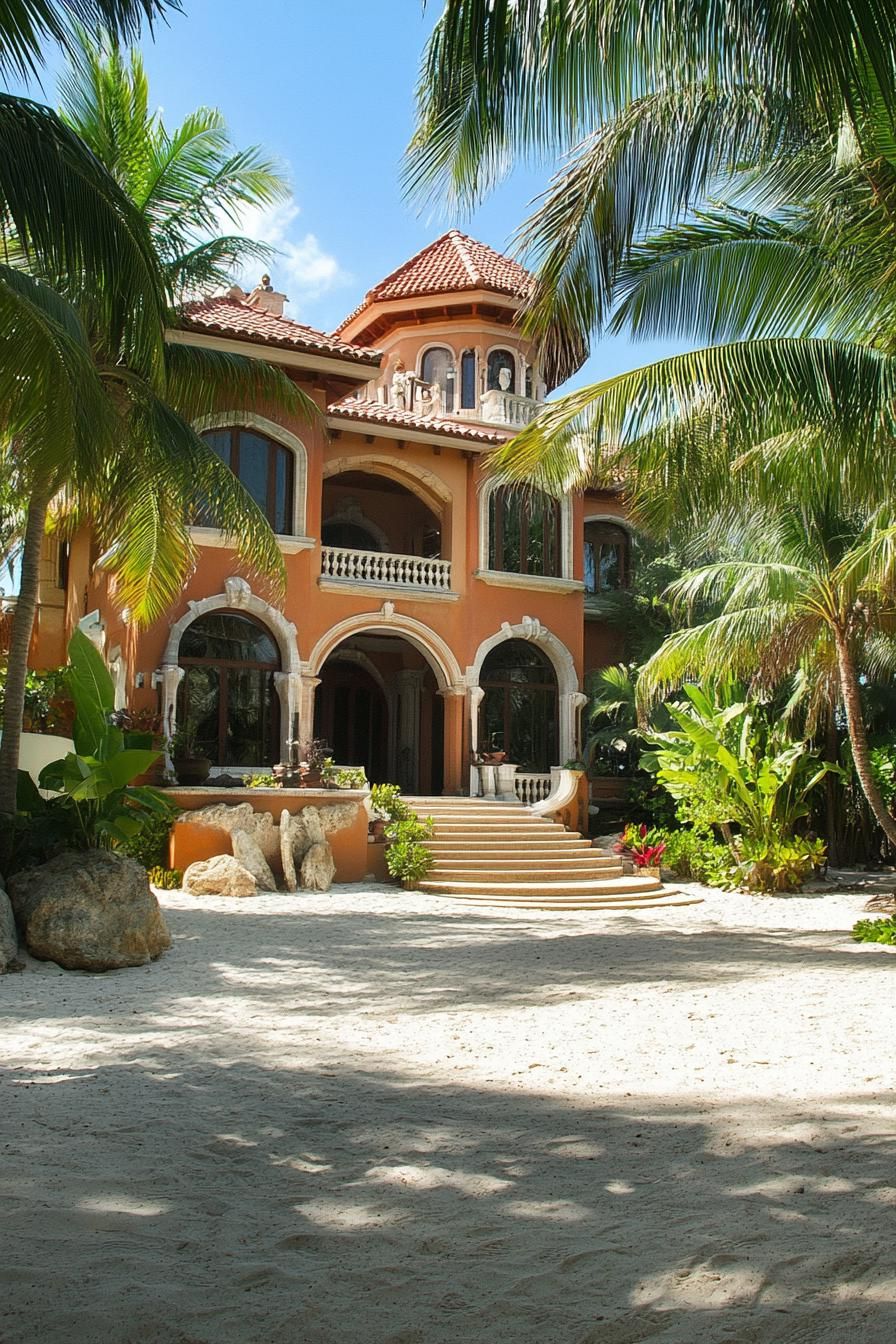 Tropical Island Mansion With Private Beach Access - photo 2