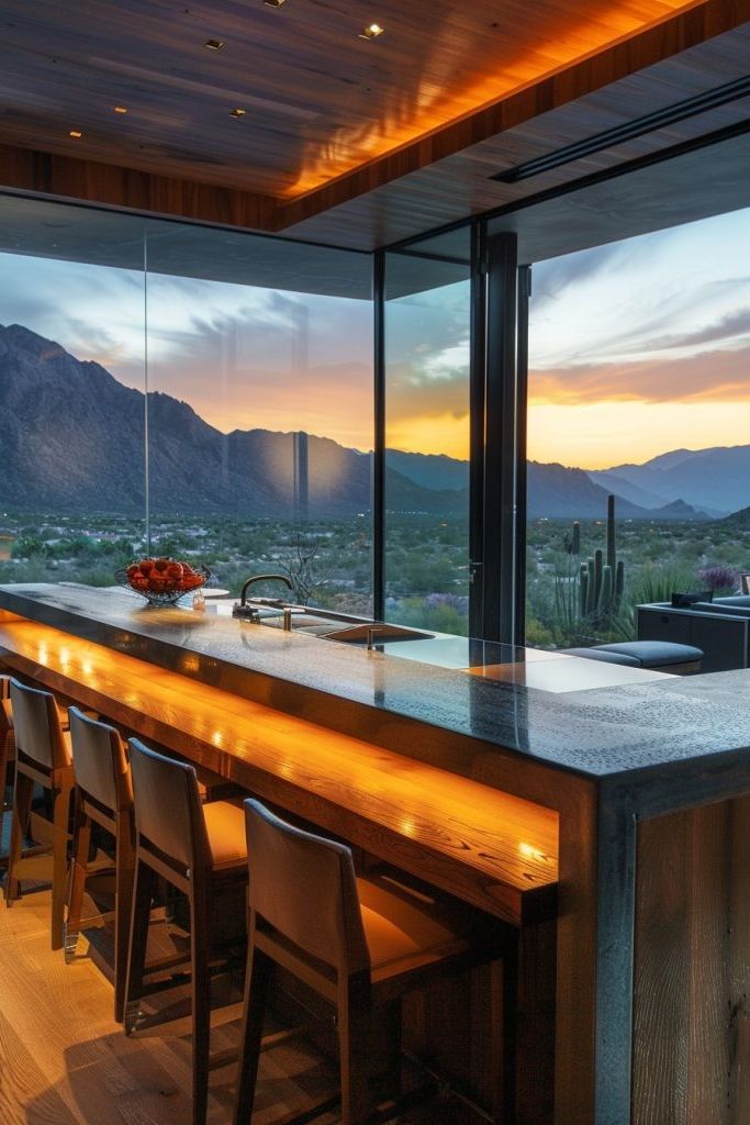A Breakfast Bar Facing the Scenery - photo 2