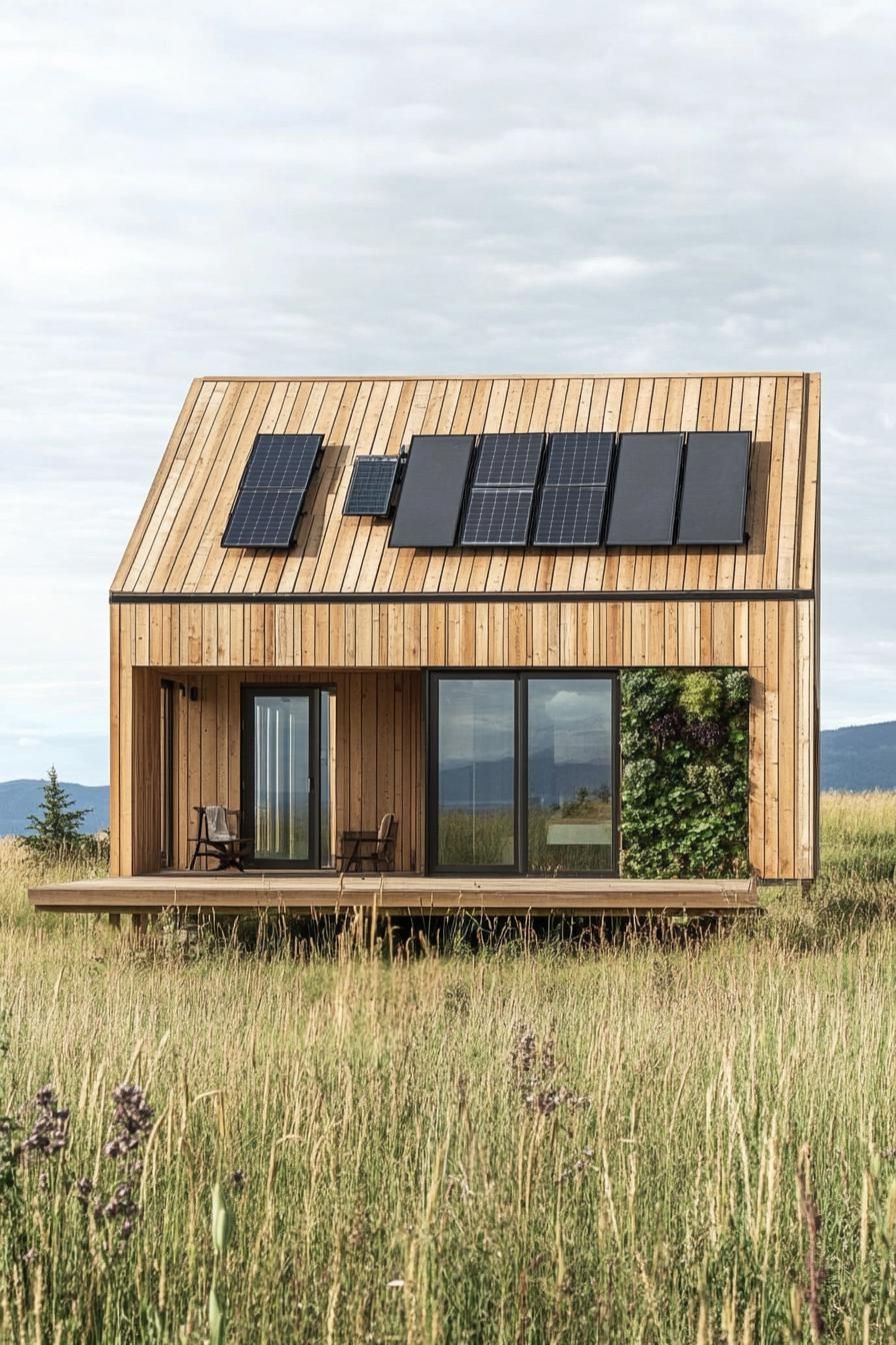 Living Green Walls With Solar Panels - photo 2