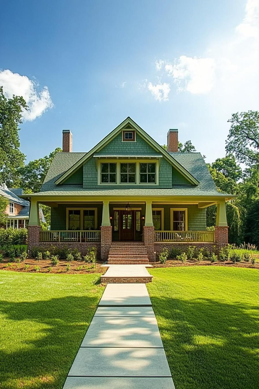 31 Lovable Craftsman Houses and Their Exterior Designs - photo 22