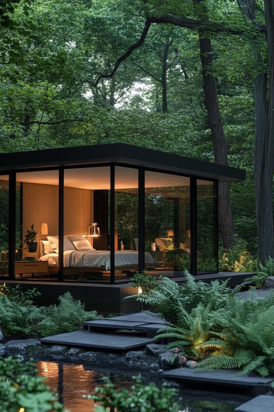 1. Forest Glass Retreat