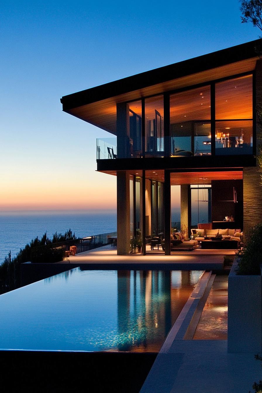 Infinity Pools Connected to the Living Room - photo 4
