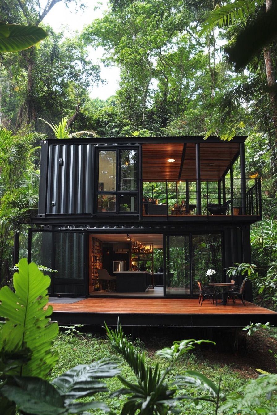 Container Home With Outdoor Deck - photo 4