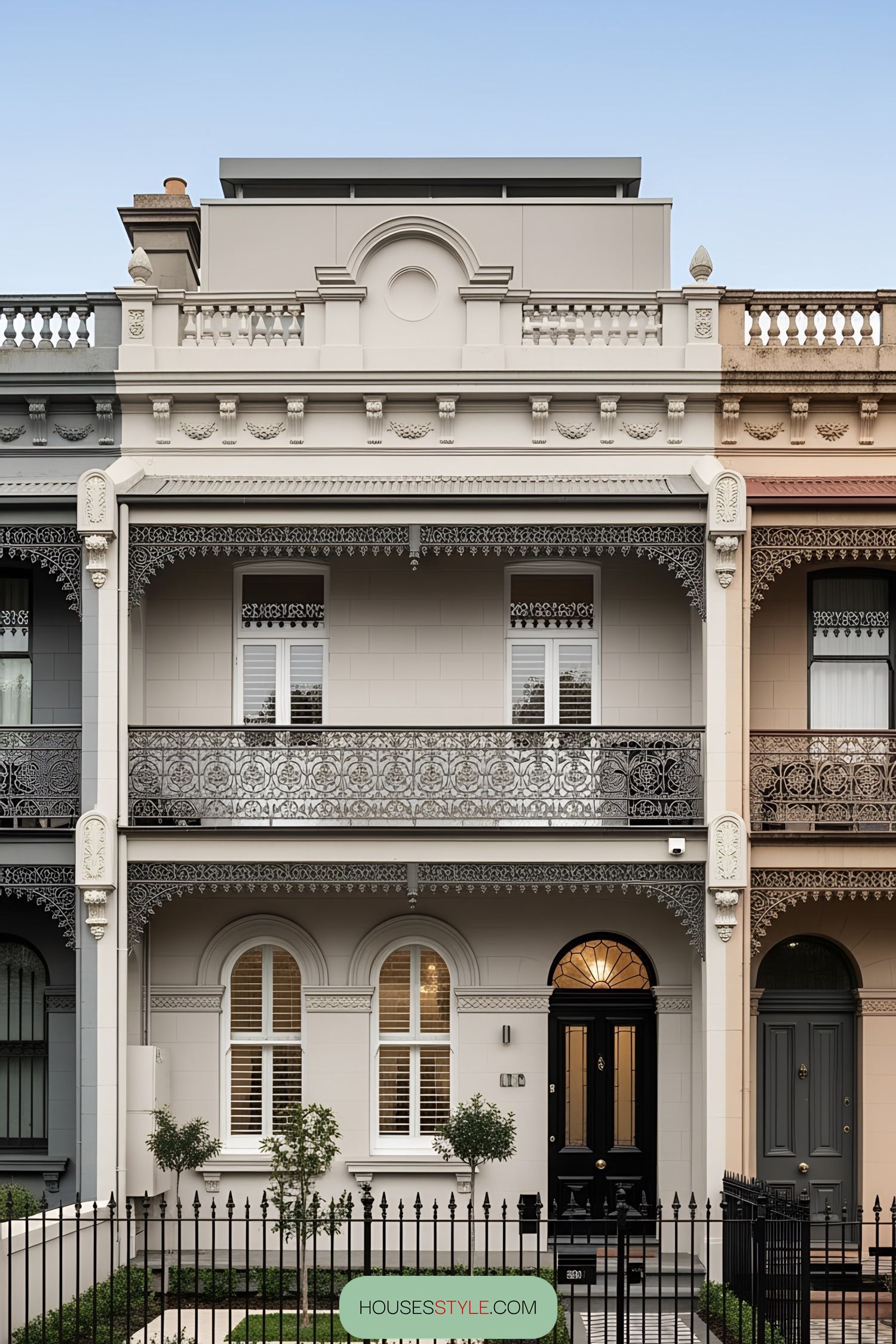 A Delightful Balcony Tour of a Victorian Terrace
