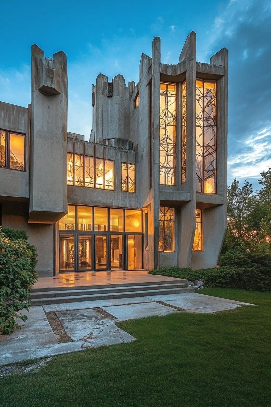 Minimalist Concrete Bastion Style