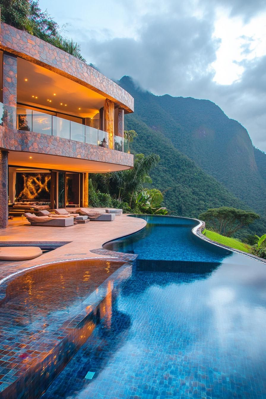 Mountain Homes With Infinity Pools