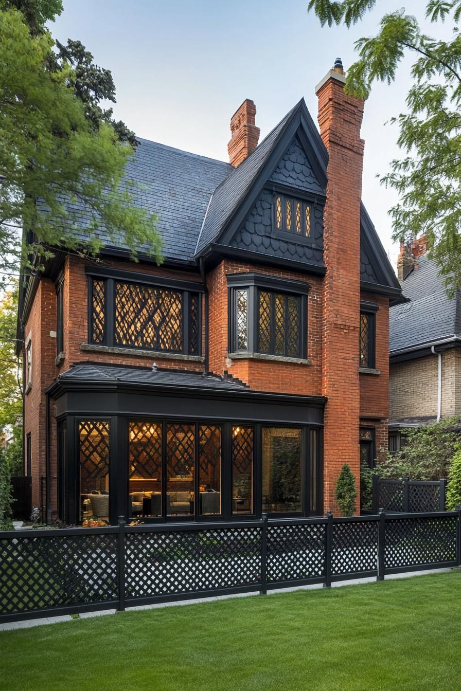 Modern Fences With Victorian Lattice - photo 3