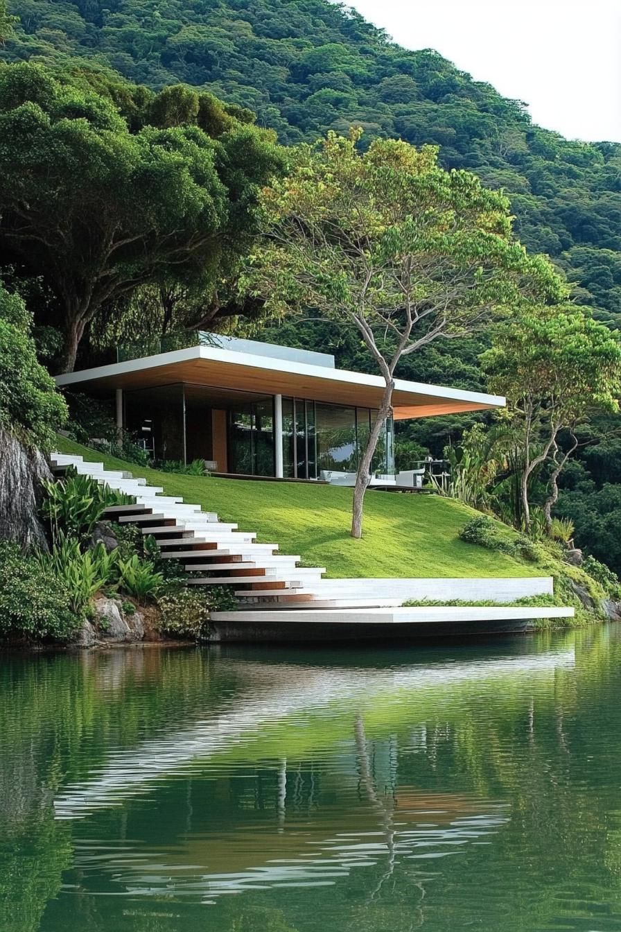 Floating Staircases Leading to Terraces - photo 3