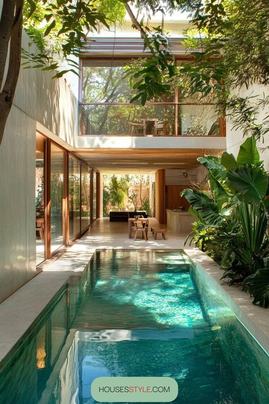 Plunge Pool in a Courtyard - photo 2