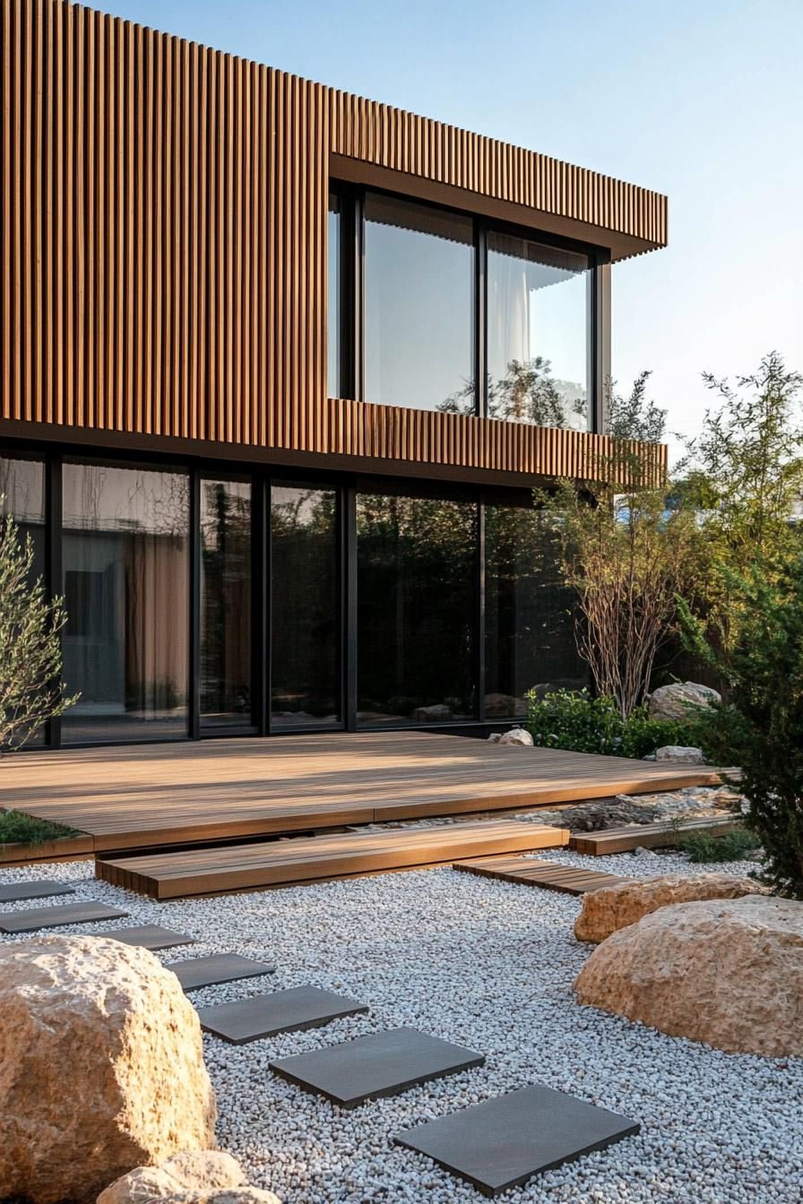 Wooden Slat Facade for a Minimalist Look - photo 3