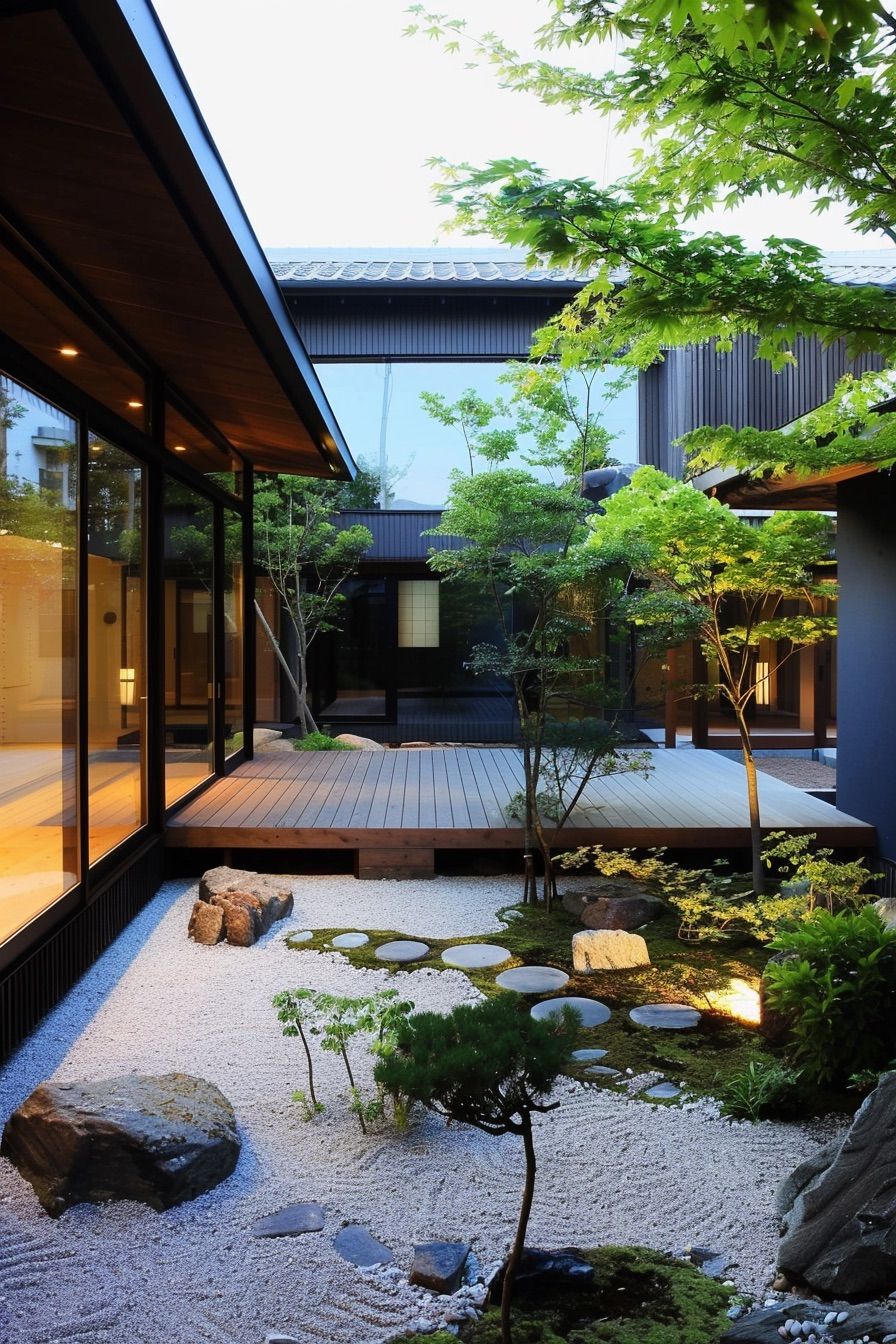 Zen Gardens for a Minimalist Courtyard - photo 3