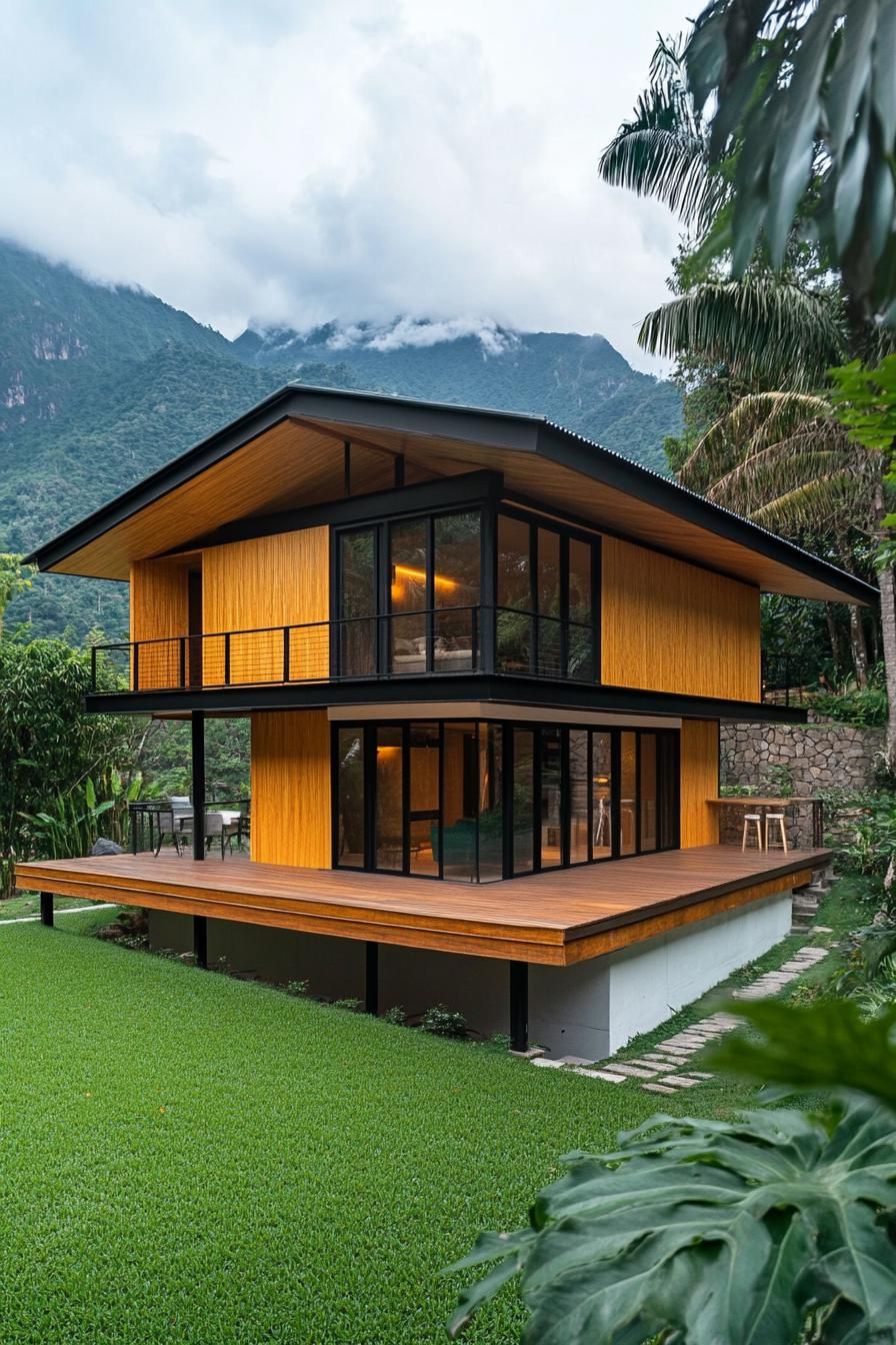 A Refined Retreat in the Mountains
