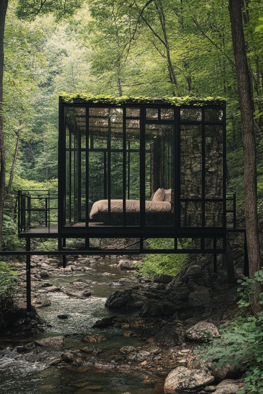 A Dreamy Forest Glass Retreat