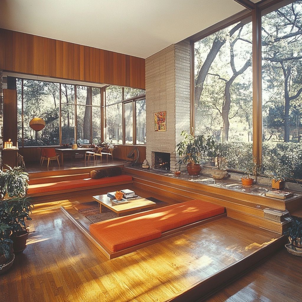 Sunken Living Rooms for Extra Coziness - photo 4