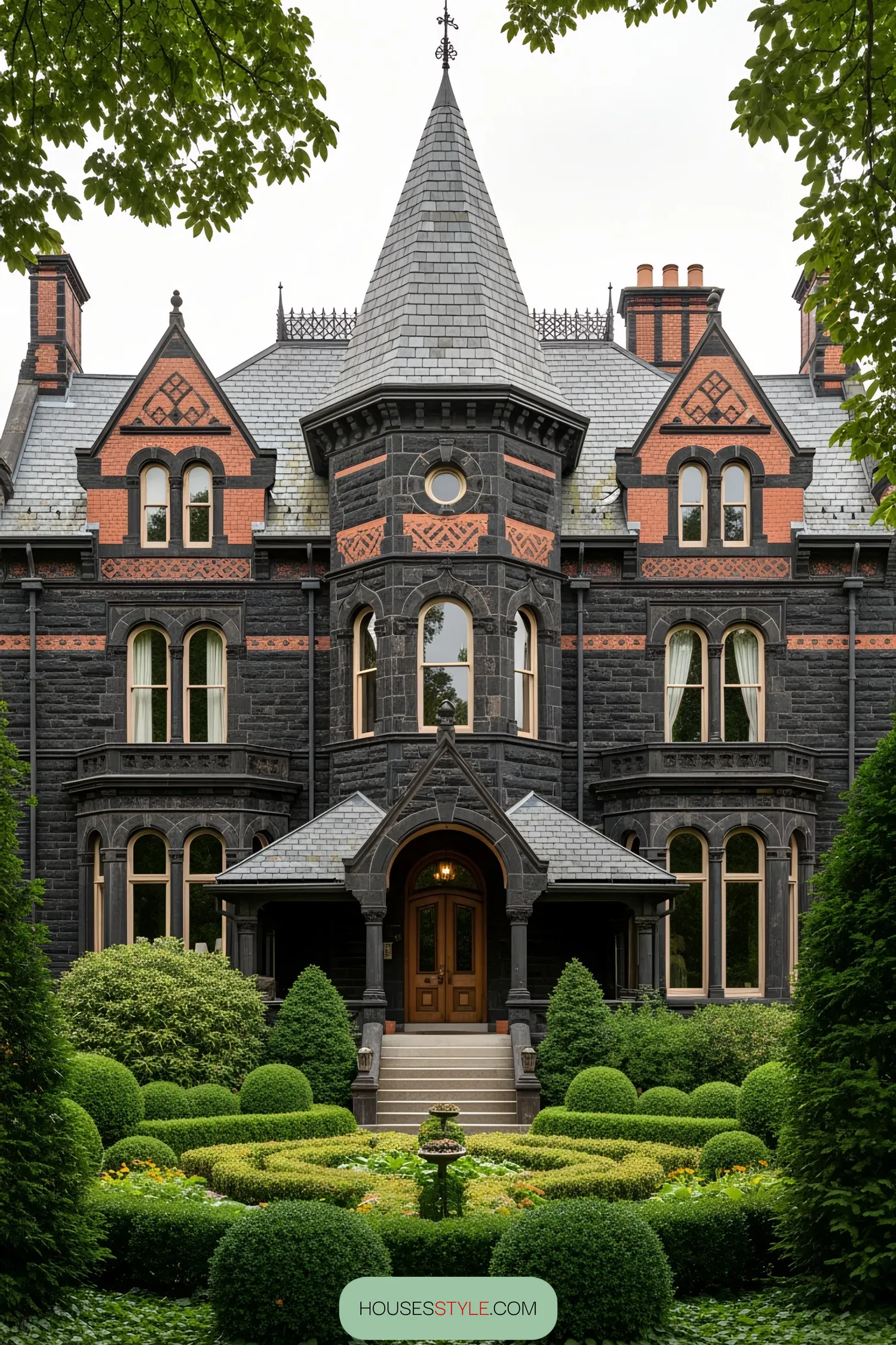 7. The Enchanting Onyx Manor