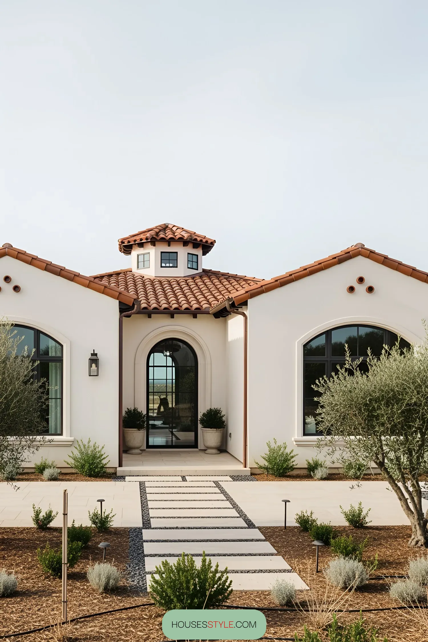 Coastal Home With Terracotta Trim