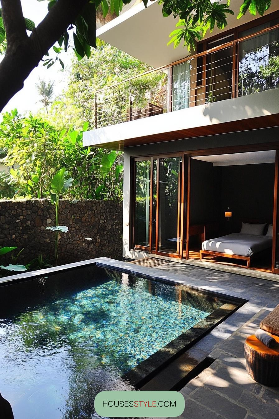Plunge Pool in a Courtyard - photo 4