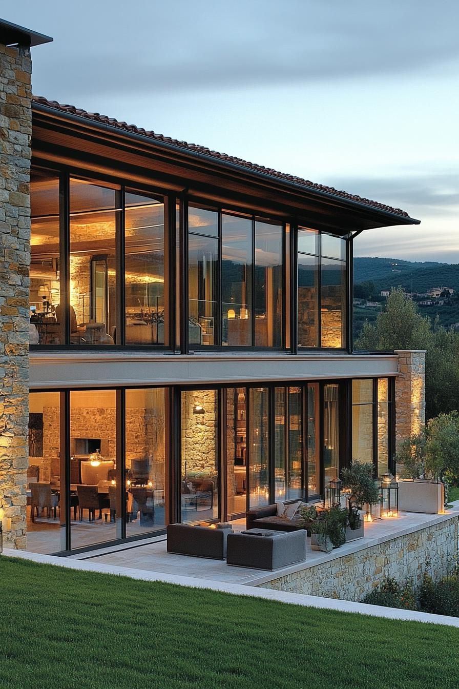 An Elegant Tuscan Home with Modern Touches