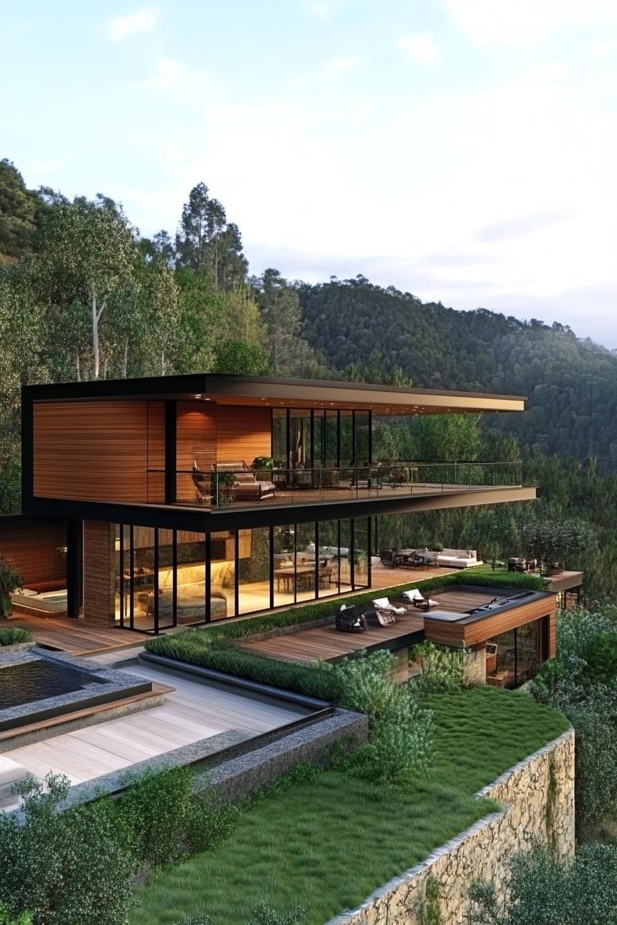 Panoramic Glass-Walled Living Spaces - photo 2