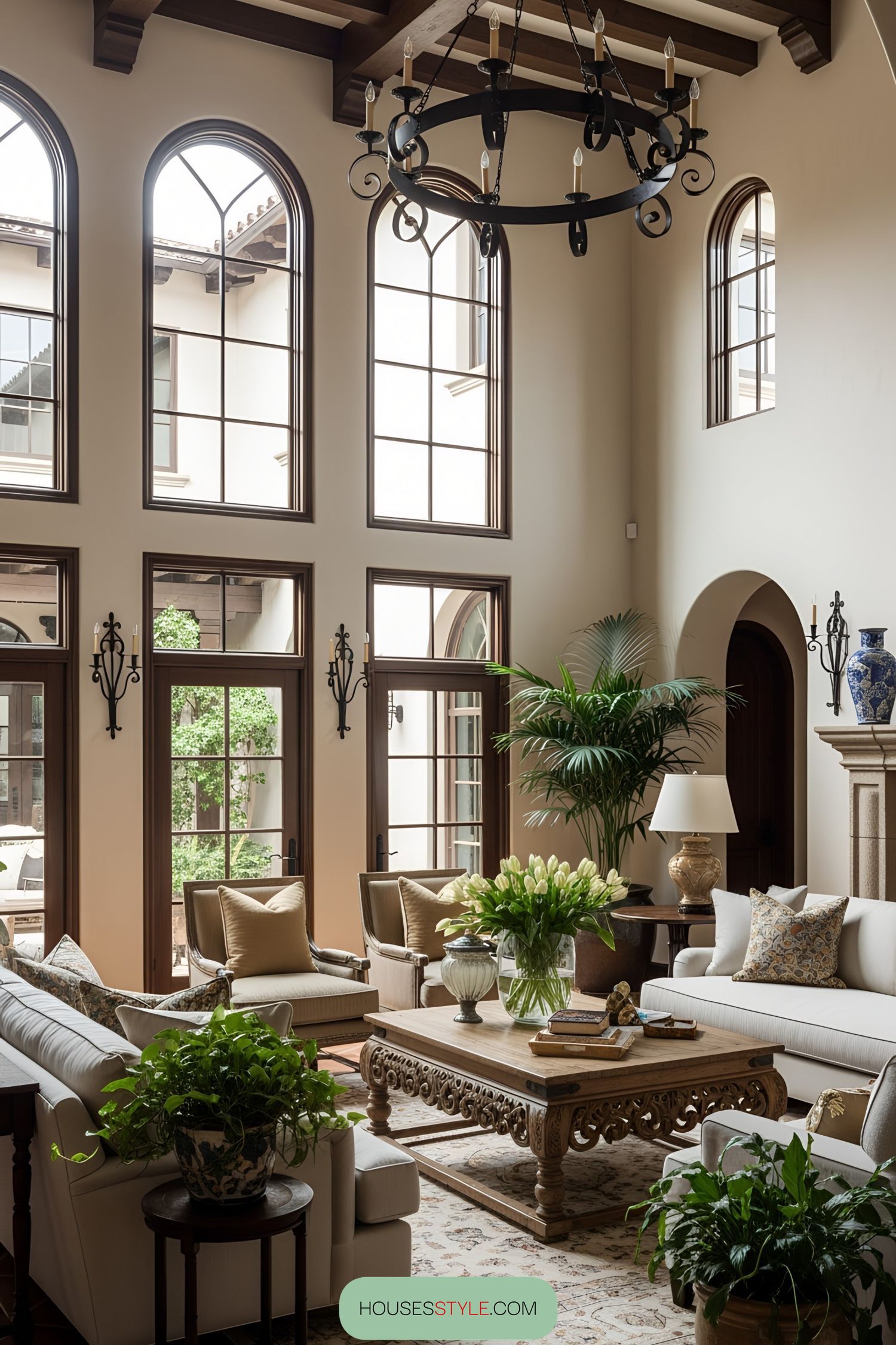 4) Enchanting Charms of a Spanish Hacienda
