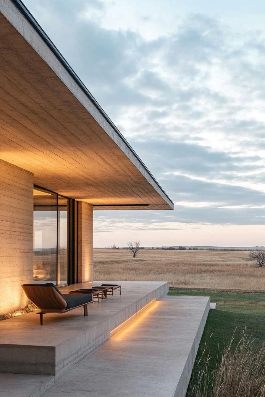 Minimalist Ranch With Wide Views
