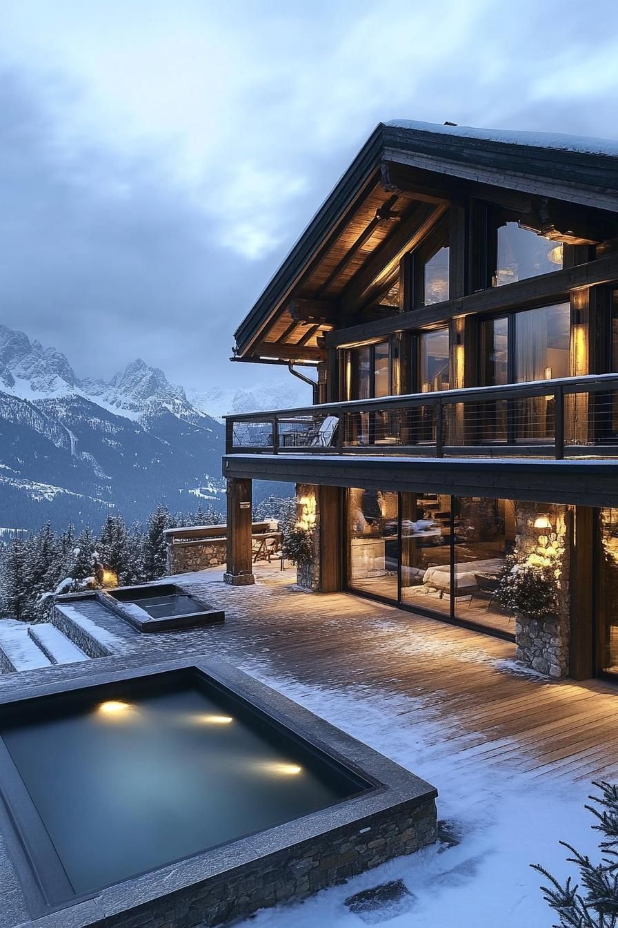 Alpine Chalet With an Indoor Spa - photo 4
