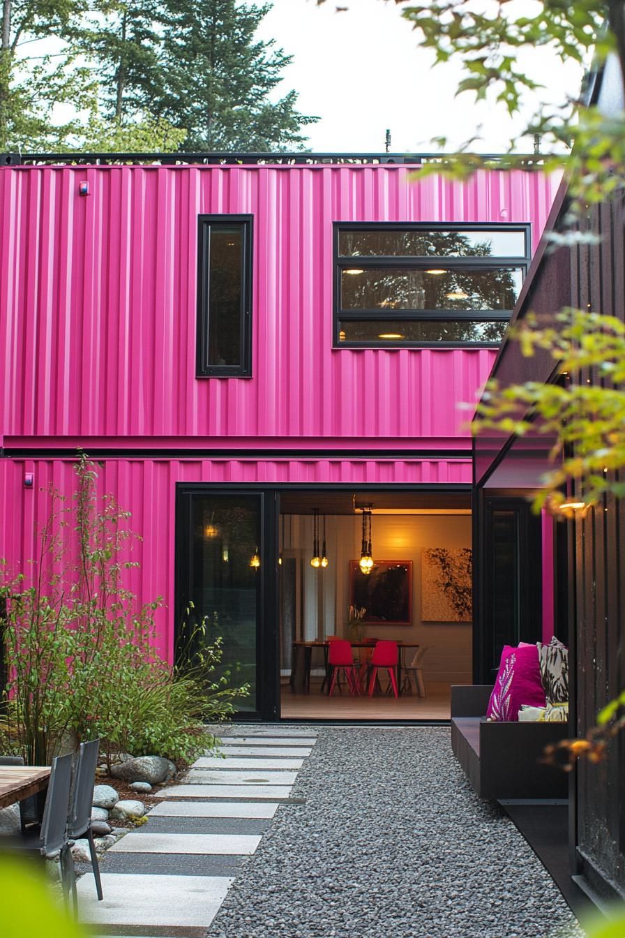 A Glamorous Pink Container Statement