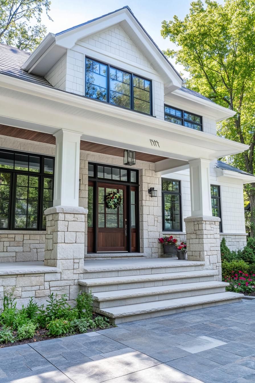 31 Lovable Craftsman Houses and Their Exterior Designs - photo 13