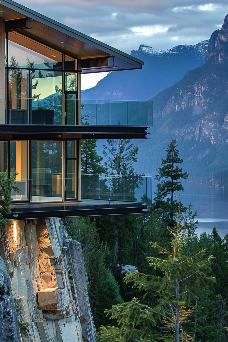 Terraced Multi-Level Glass Cabin - photo 4