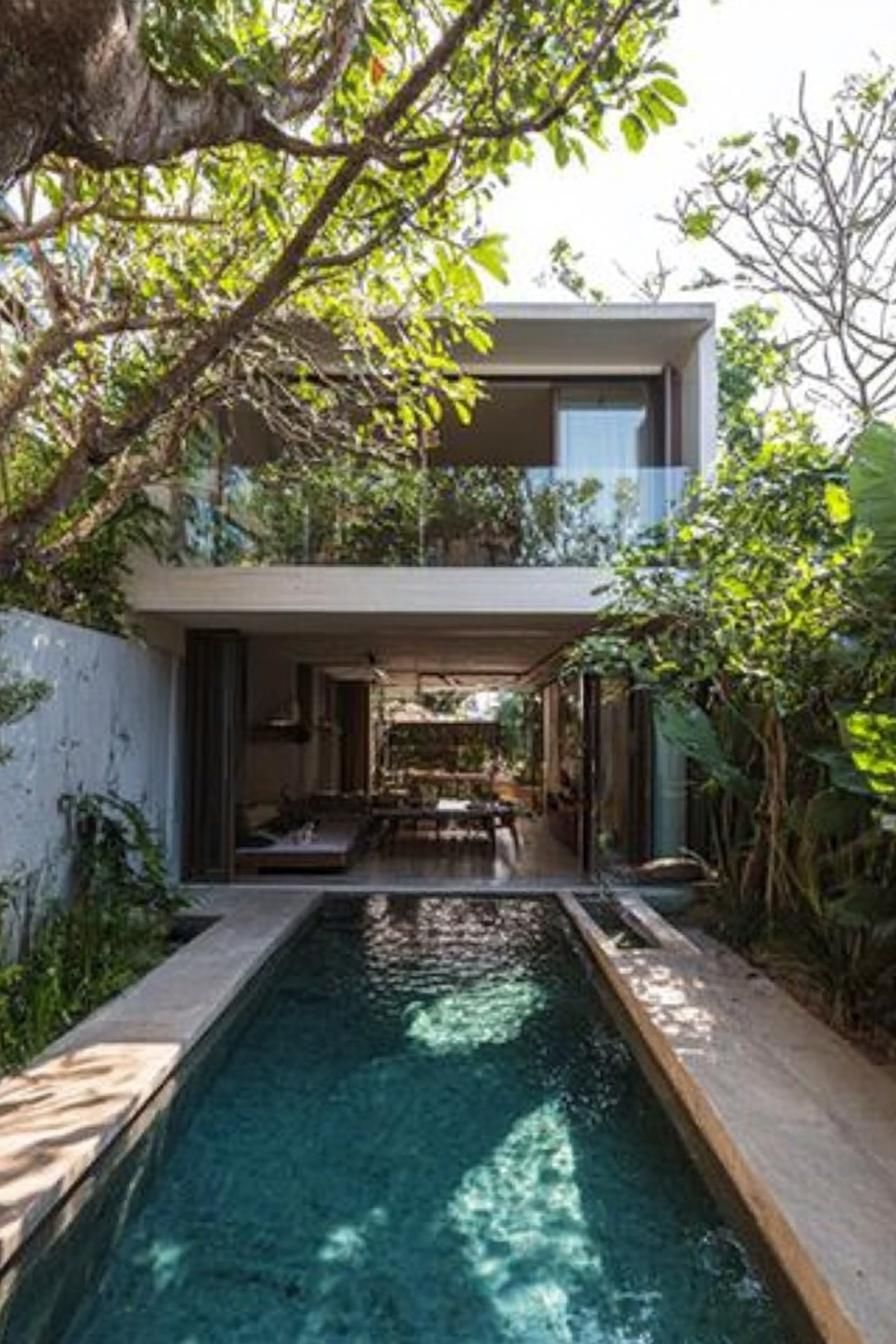 Compact Lap Pools Beside the House - photo 3