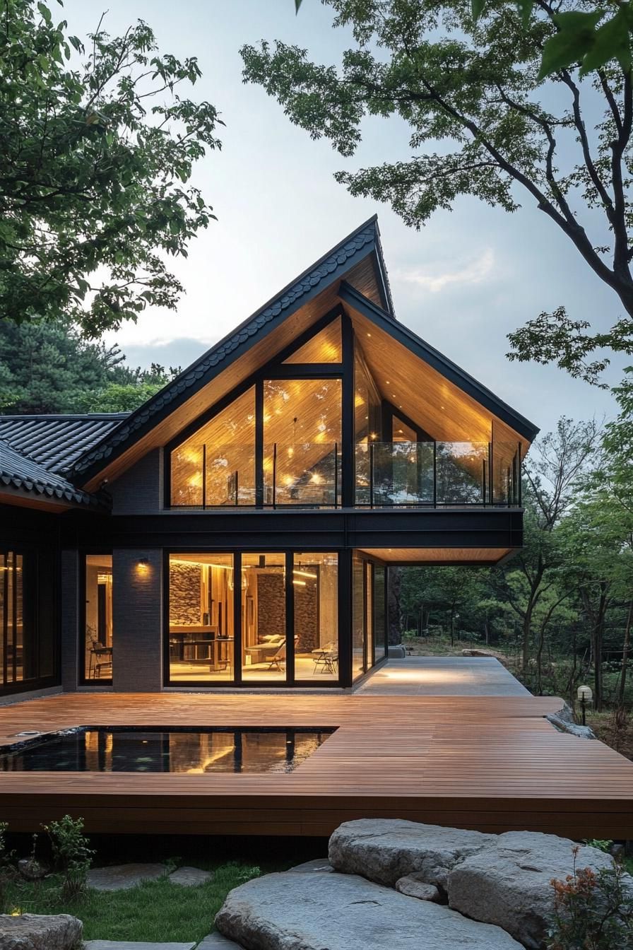 Stylish Elevated Wooden Decks - photo 3