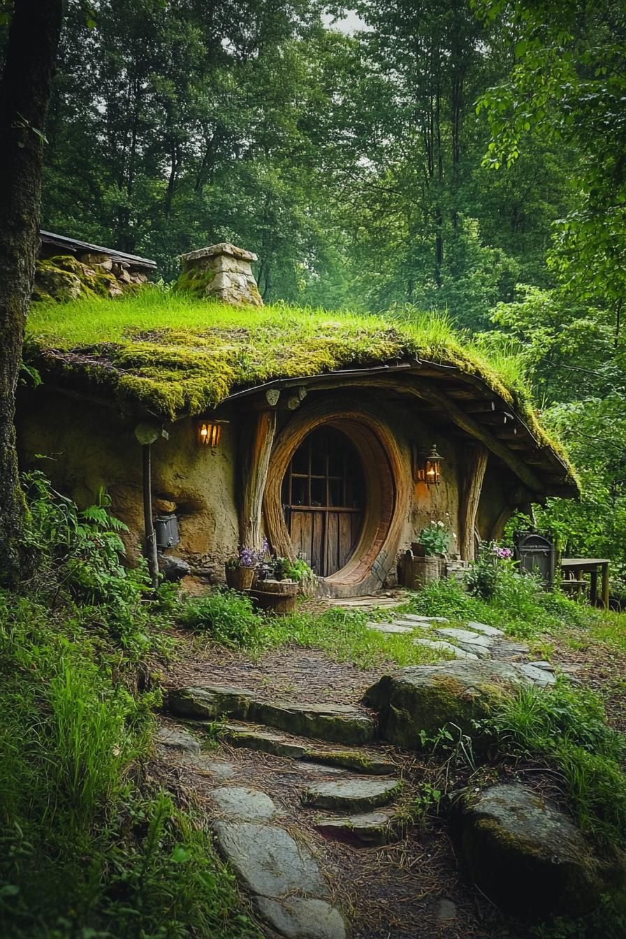 Hobbit-Style Earthen Homes Built Into Hillsides - photo 3