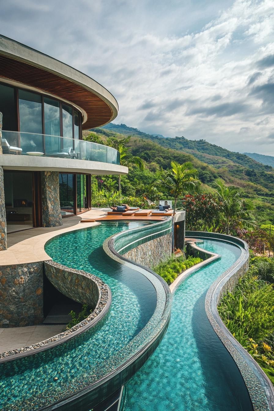 A Dreamy Cliffside Oasis of Splendor
