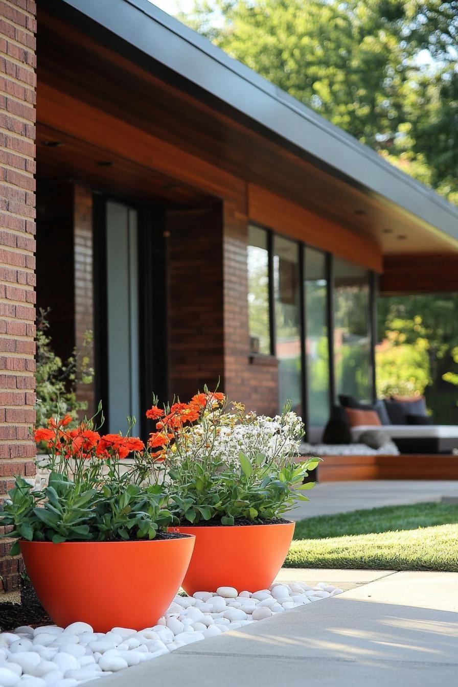 Low-profile Mid-century Planter Ideas - photo 4