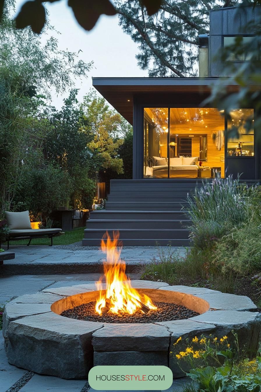 Lounge Area Around a Fire Pit - photo 3