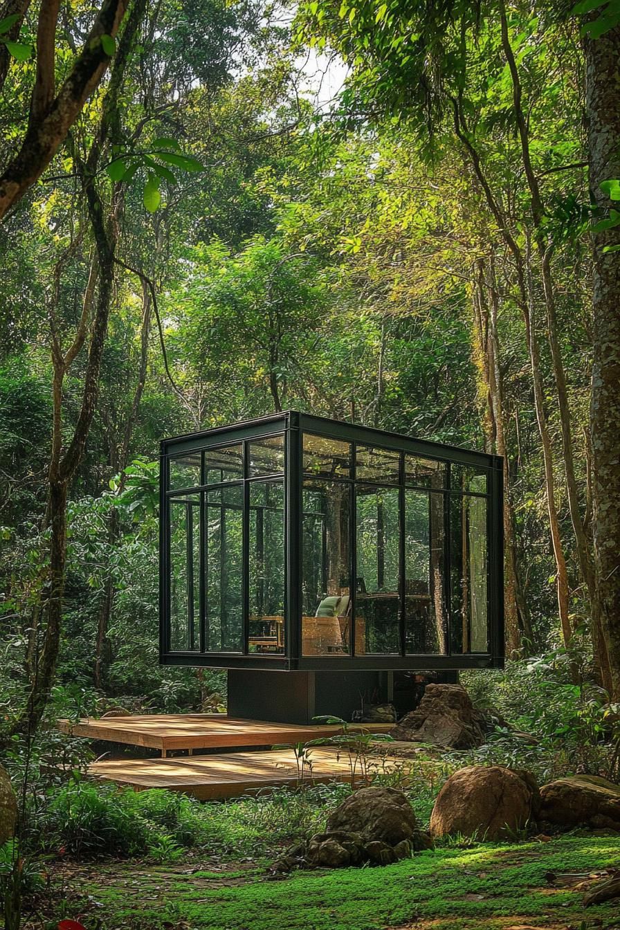 Minimalist Glass Cube Houses - photo 4