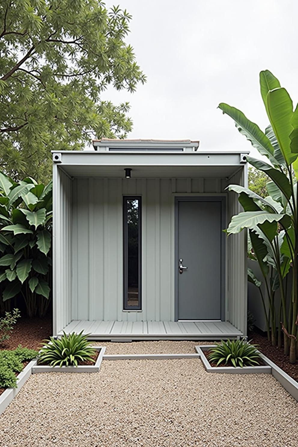 Pocket-Sized Steel Escape in the Greenery