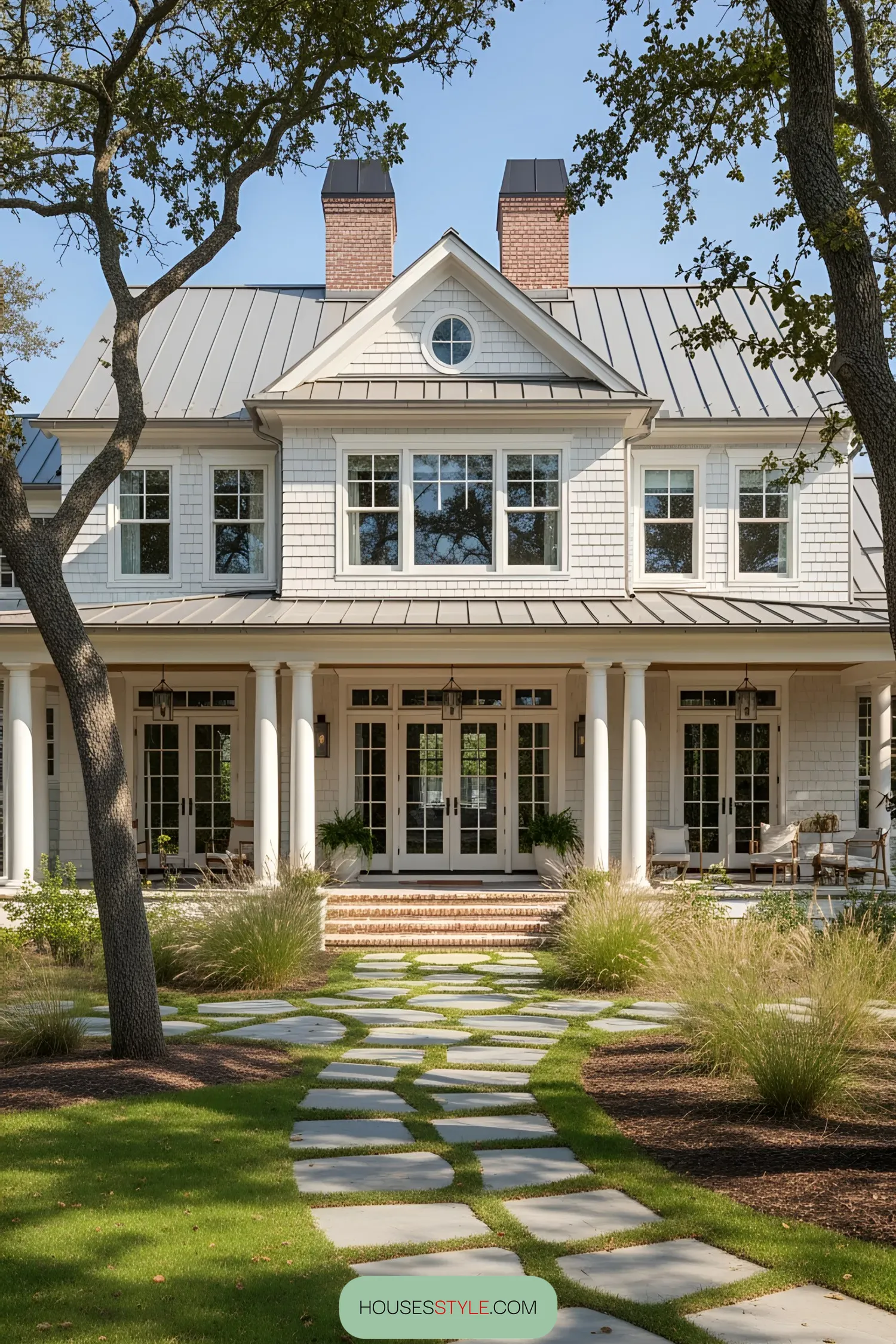 A Classic Tidewater-Style Country House