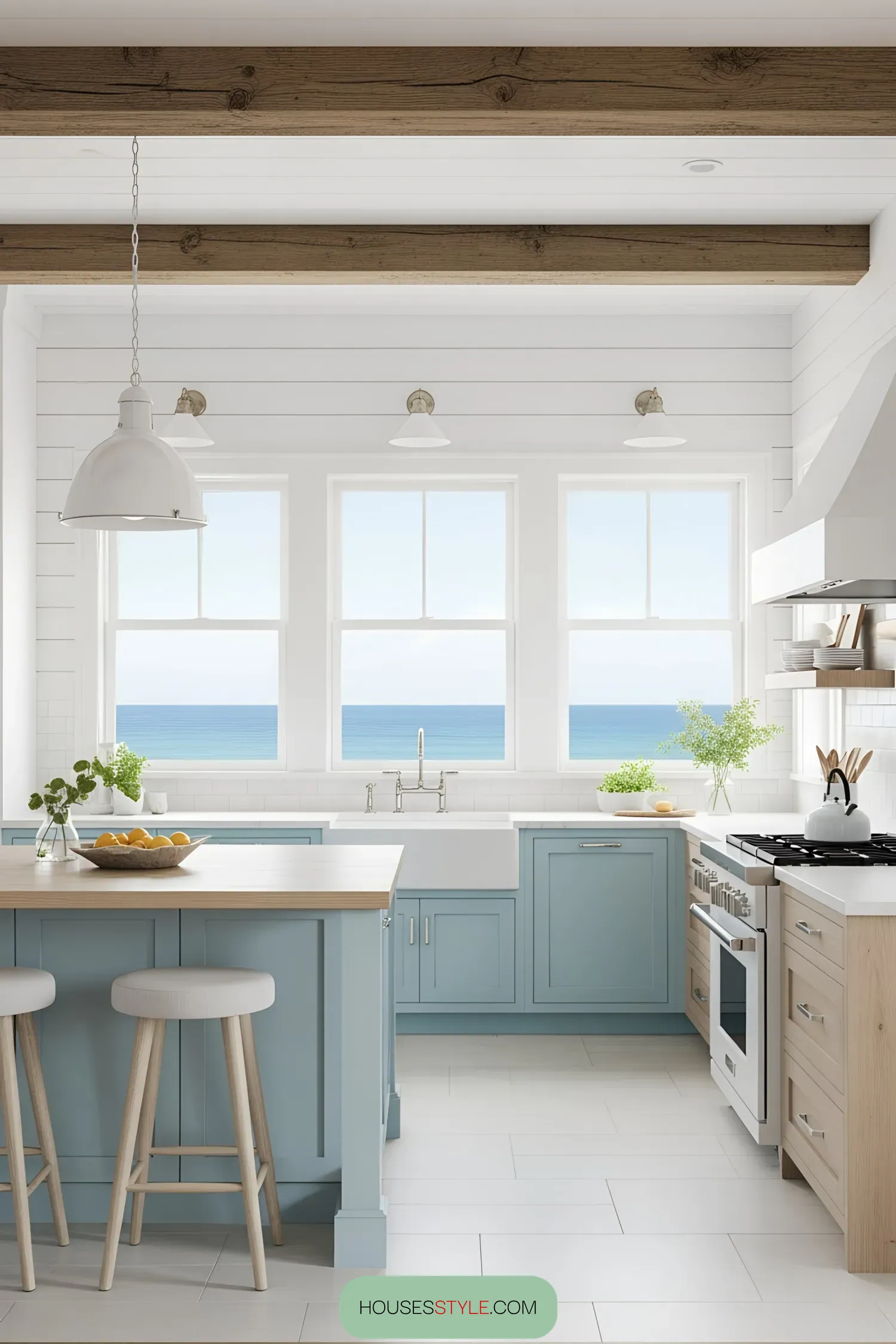 Seashell Soiree: Coastal Comfort on Display