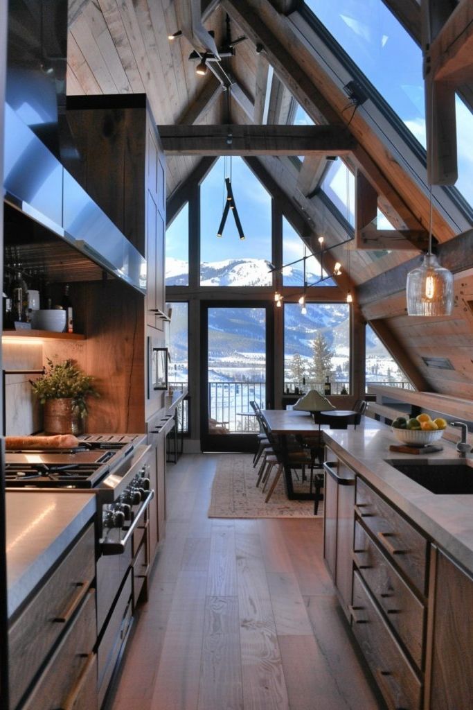A-frame Windows in a Loft Space - photo 2