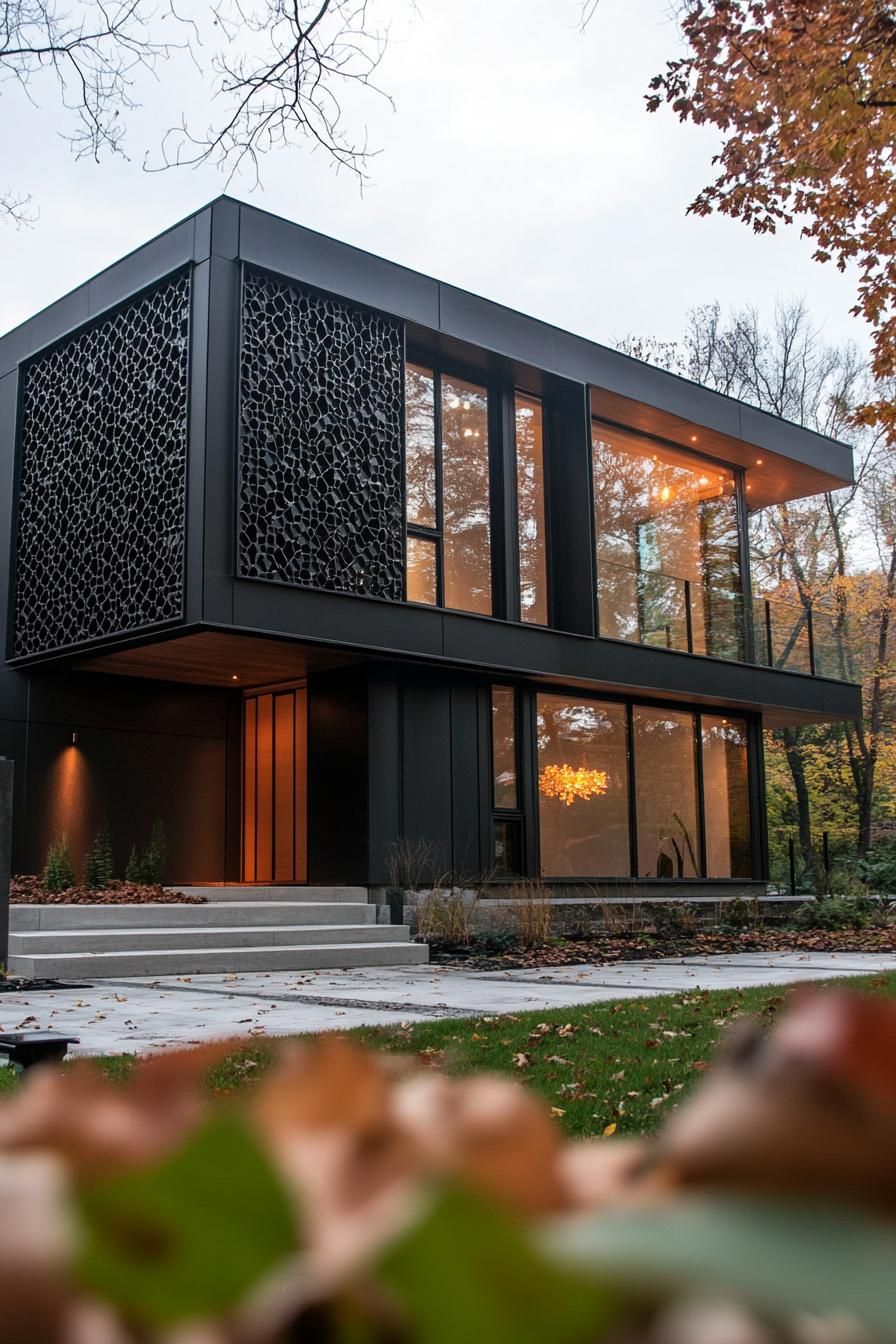 Bold Geometric Facade Accents - photo 2