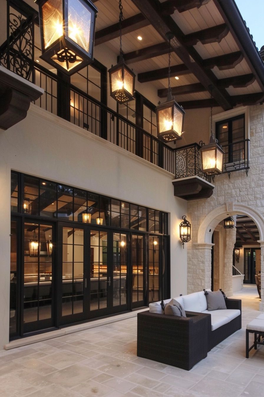 Wrought Iron Lighting Fixtures - photo 4