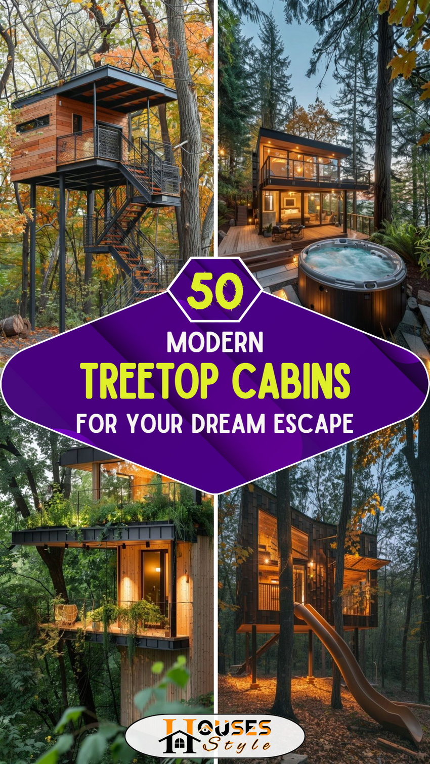 50 Modern Treetop Cabins for Your Dream Escape