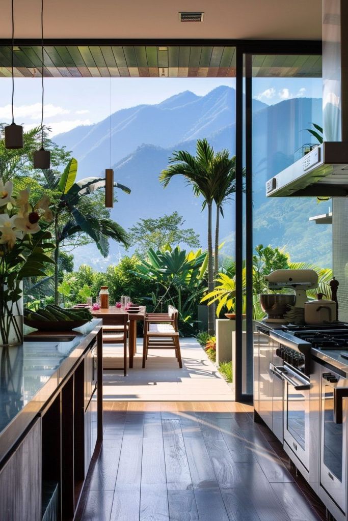 An Outdoor Kitchen Connected to the Indoors - photo 3